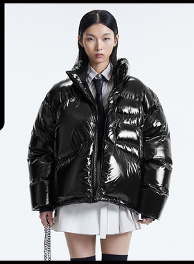 PELLIOT x MENGHUITING设计师联名款 无性别冬加厚保暖鹅绒羽绒服