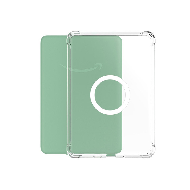 适用于kindleK11保护壳磁吸片保护壳 kindlePaperwhite6带磁吸圈简约透明软壳kpw6外壳引磁壳kpw5磁吸轻薄