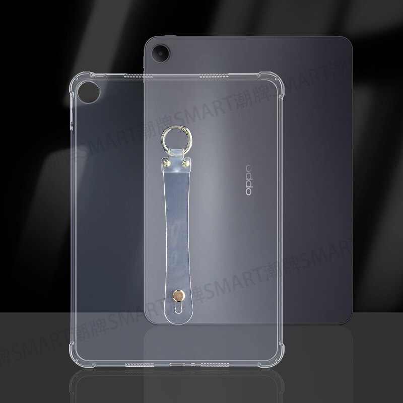 适用OPPO PadAir5防摔保护壳Air5平板12.1英寸手腕带OPD2501防摔壳软胶气囊air Pad5气囊壳腕带oppoair5透明