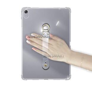 适用华为MatePad SE11平板手持保护壳 灵动款AGS6-W00卡手套手托壳轻薄简约透明 活力款华为SE11英寸气囊防摔