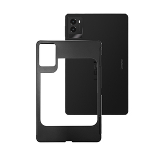 适用联想三代Y700缕空壳磨砂黑 3代Y700磨砂壳Lenovo边框式保护套 二代拯救者Y700简约适装散热器轻薄软胶TPU