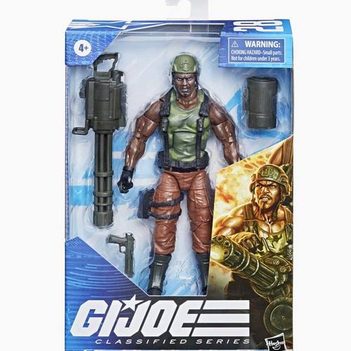 现货孩之宝gijoe 特种部队 重炮拦路虎 6寸 超可动人偶 全新盒装