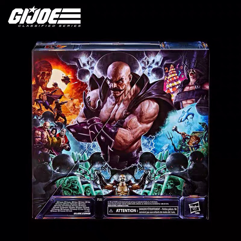 孩之宝 gijoe 光头博士 眼镜蛇 特种部队 1/12 可动人偶 原装收藏