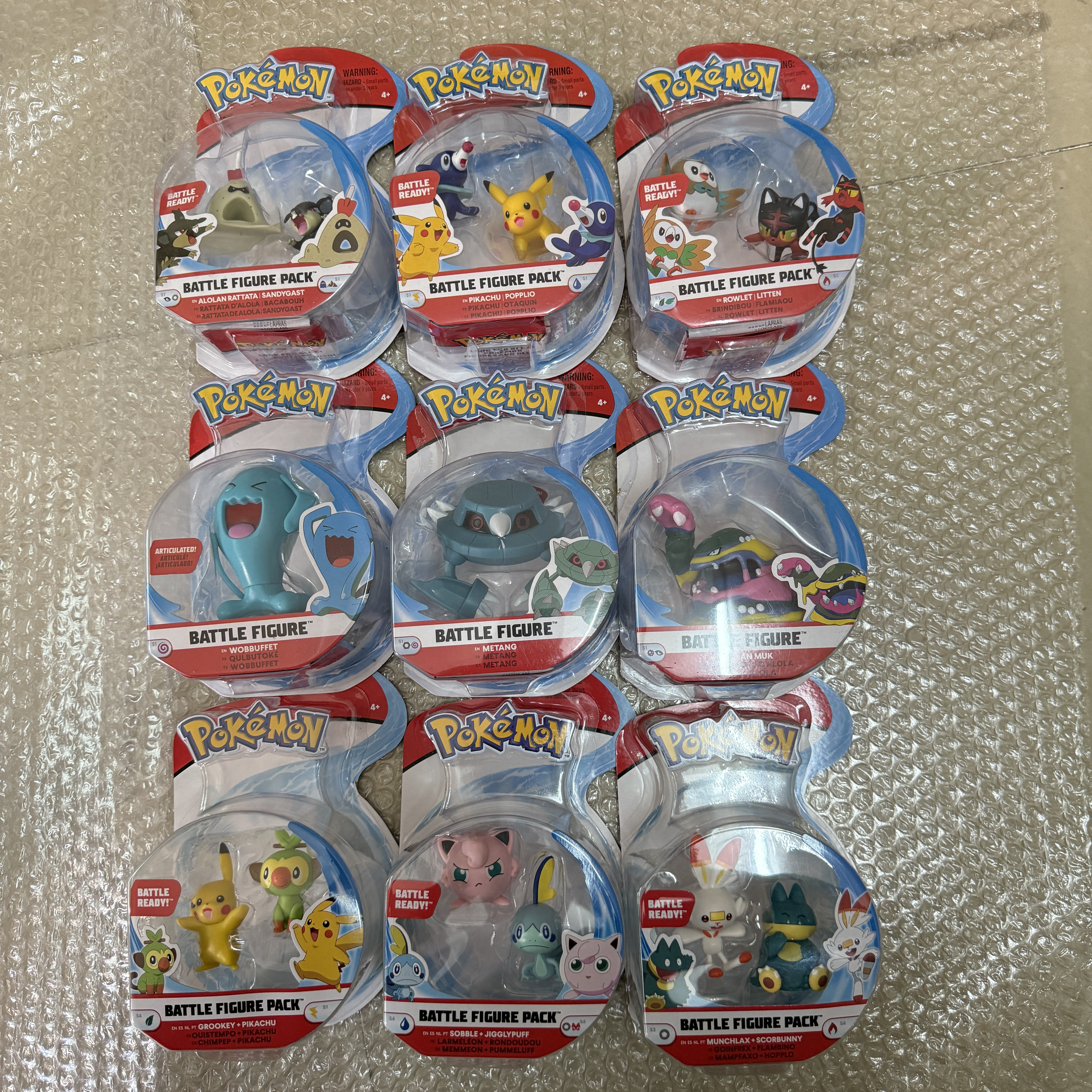 正品宝可梦宠物精灵手办公仔口袋妖怪神奇宝贝皮卡丘儿童礼物玩具