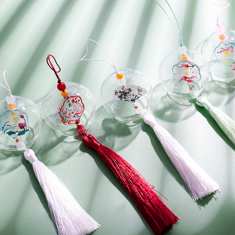 国风玻璃风铃生日礼物小挂饰