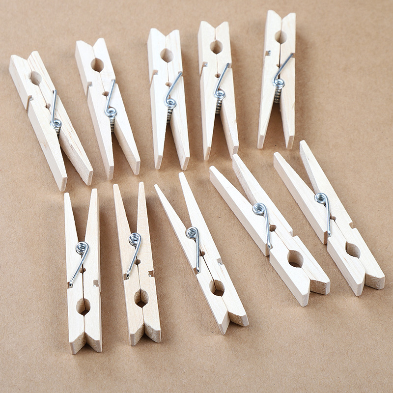 原木原木夹子创意diy幼儿园