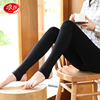 浪莎打底裤女春秋冬季加绒加厚连裤袜踩脚大码黑色薄绒丝袜2025新
