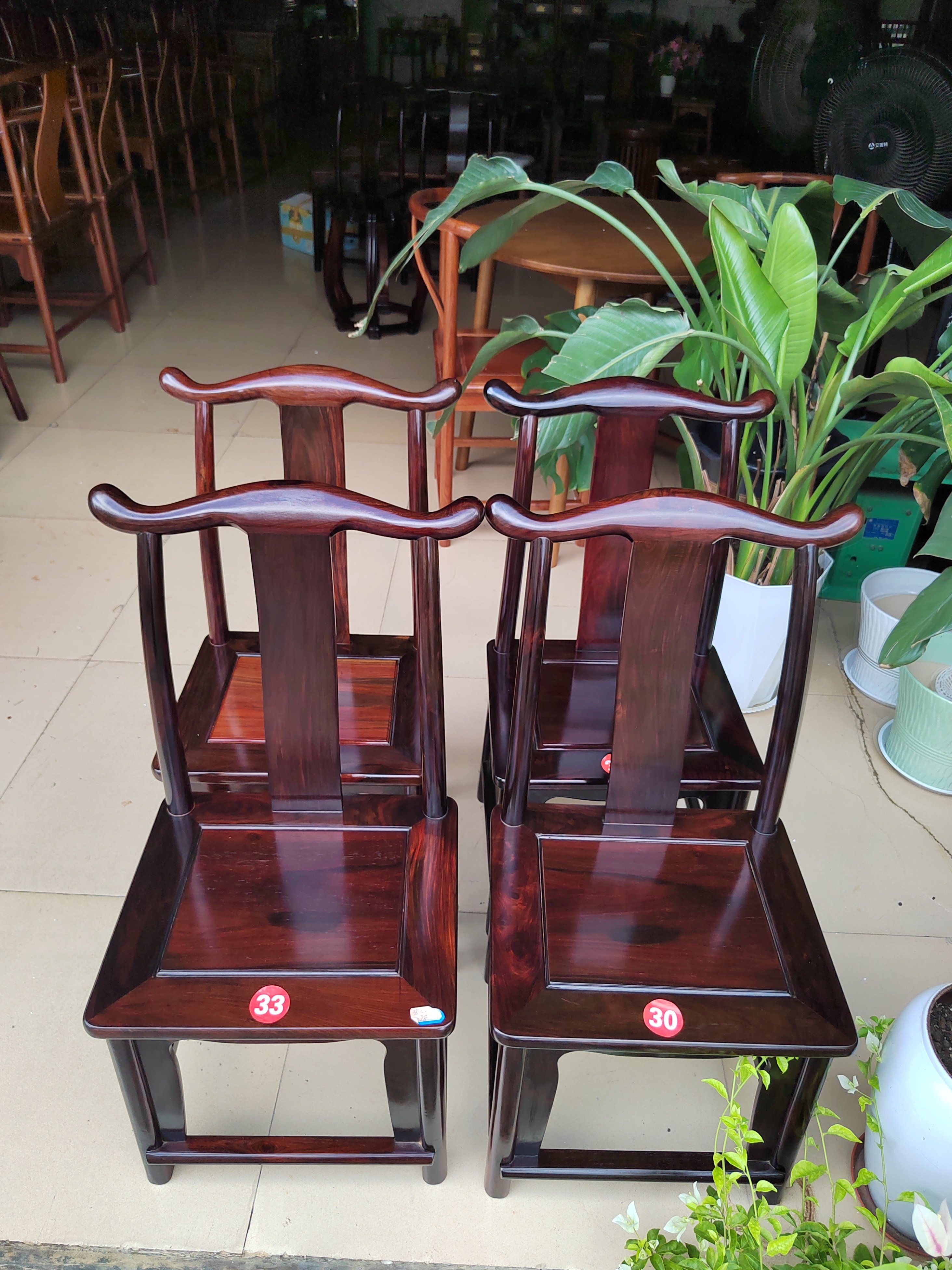 老挝大红酸枝交趾黄檀官帽椅中式红木实木靠背椅圈椅客椅宝座椅子,住宅家具,红木椅凳,淘宝优惠券,粉丝福利购,淘宝优惠卷