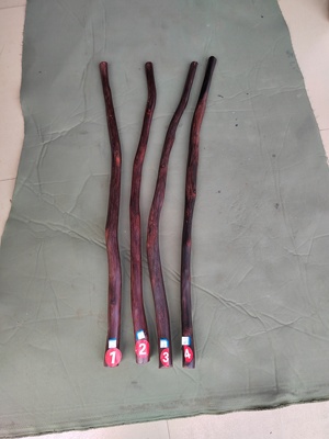 老挝大红酸枝木雕手杖实木拐杖助力登山杖老人礼品红木木料棍子