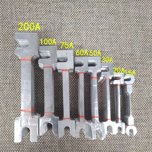 老式新式陶瓷闸刀刀闸保险丝保险片15A20A30A63A100A150A200A熔断