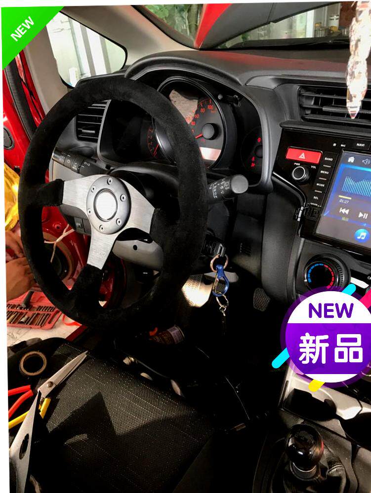 新飞度GK5十代思域新锋范杰德专用改装赛车方向盘底座铝合金新款