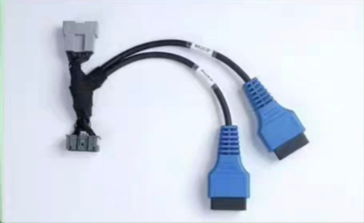 朗仁蔚来诊断测试线CAN检测线朗仁元征道通E2系列诊断线包邮顺丰