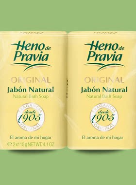 西班牙Heno de Pravia草本 甘草香皂 2*115g
