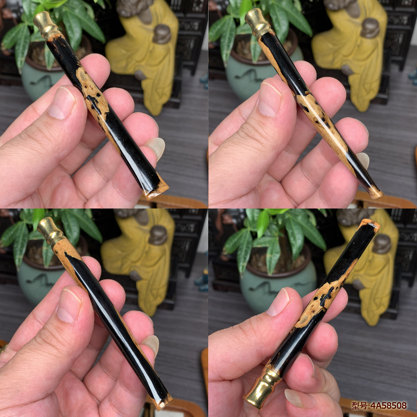 天然保真海柳烟嘴拉杆