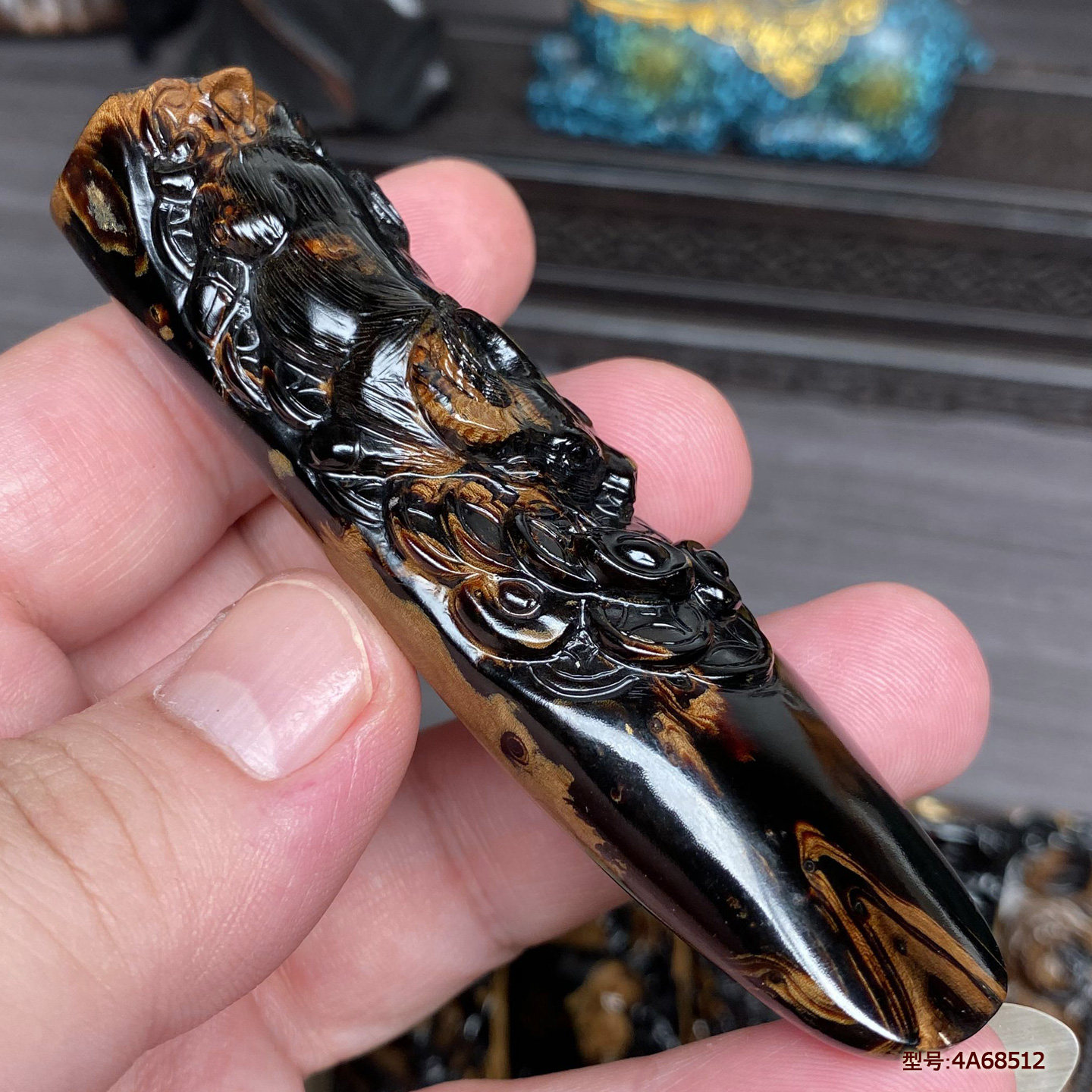 天然海柳烟嘴双循环牛扭转乾坤
