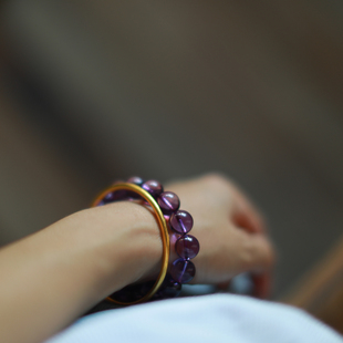 梦想成真 | 巴西紫水晶纯天然手钏 手串  手链