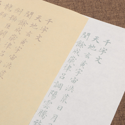 明代书法家文征明蝇头小楷千字文毛笔练习描红字帖批发