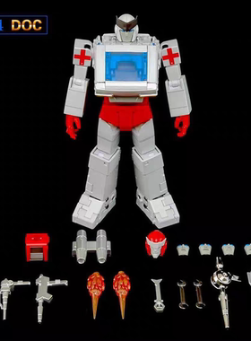 现货 FansToys FM-04救护车 FM04 FT救护车MP比例合金变形模型