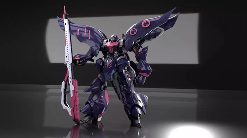 预定 YIYA-G 1/120 Qbeley卡碧尼 AMX-004 拼装模型