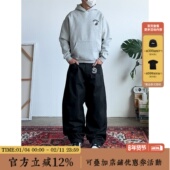 STORE复古水洗立体裁剪口袋工装 裤 美式 BBCN 百搭宽松弯刀休闲裤