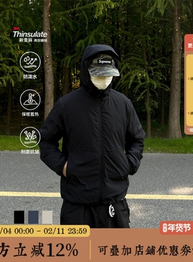 BBCN STORE 新雪丽3M防泼水轻薄连帽夹克冬季新款保暖棉服外套