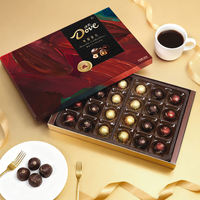 Dove Qixi Festival Chocolate Gift Box, Black Chocolate Gift Box 280g milk chocolate, Qixi Festival gift for your girlfriend thumbnail 6