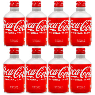 日本进口子弹头可口可乐收藏版碳酸饮料汽水300毫升铝罐可乐