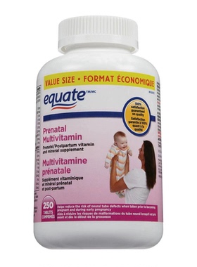 加拿大Equate孕妇维生素250粒