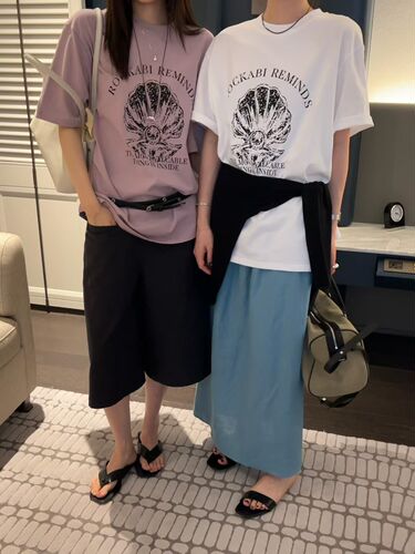 26春夏韩版insist简约字母印花短袖T恤女宽松慵懒风上衣TEE