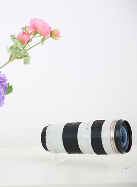 数码相机模型1:1 单反镜头佳能EF70-200小白精细款书房装饰品摆件