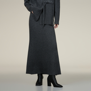 XG雪歌绵羊毛半身裙XK411006A783