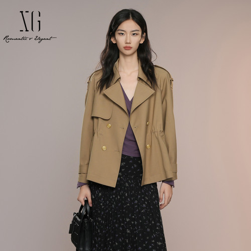 XG雪歌风衣XK308011A409