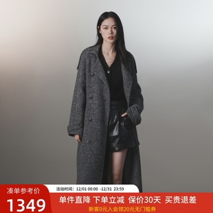 XG雪歌呢大衣XJ410045A184 库存极少 热卖 款