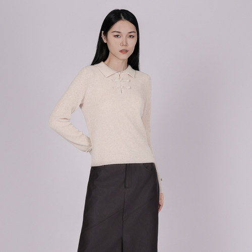 XG雪歌100%绵羊毛针织衫XK411089AE73