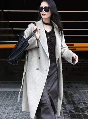 XG雪歌 呢大衣XK410066AZ63