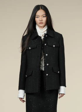 XG雪歌 小香风外套XK407009A790