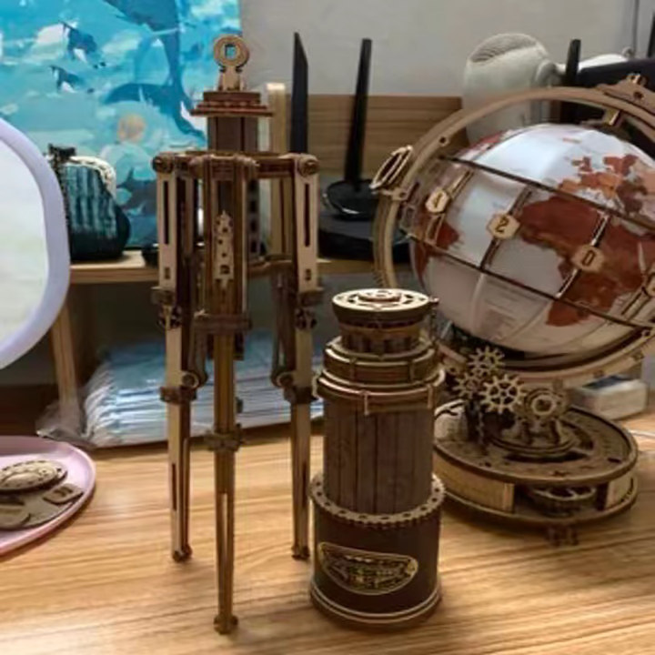 BIG BOY AND GIRL GIFT TOY GLOBE DIY THREE-DIMENSIONAL HANDMADE ASSEMBLY CREATIVE NIGHT LIGHT DIY MODEL TOYS