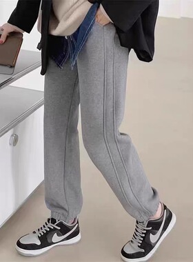 镇店卫裤！招牌好裤~一条过冬B收加绒加厚收口哈伦裤卫裤运动裤冬