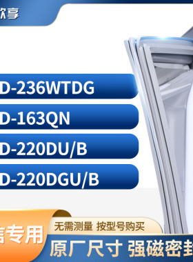 适用海信BCD-236WTDG 163QN  220DU/B 220DGU/B冰箱密封条门封条