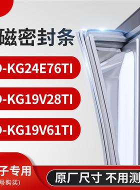 适用西门子BCD-KG24E76TI KG19V28TI KG19V61TI冰箱密封条门封条