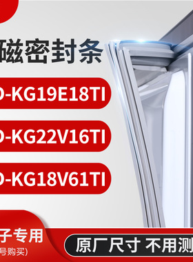 适用西门子BCD-KG19E18TI KG22V16TI KG18V61TI冰箱密封条门封条