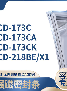 适用容声BCD-173C  173CA  173CK  218BE/X1冰箱密封条门封条胶圈
