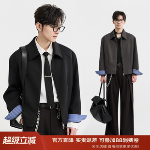 miu系穿搭-伯爵卓尔春季高级设计感cleanfit行政短款夹克韩版外套