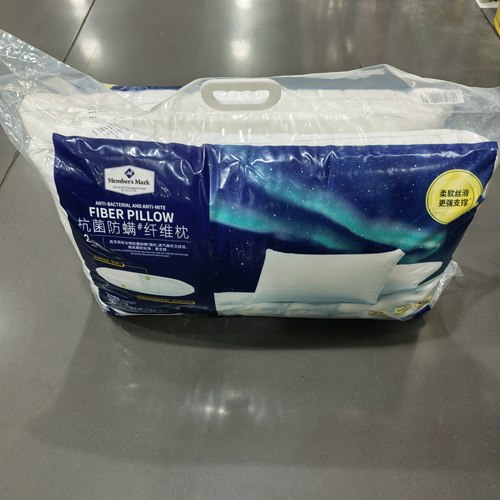 山姆代购 MM 纤维枕 2个装 44X70CM 柔软舒适