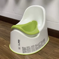 Ikea, детский зеленый белый туалет