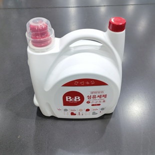 保宁纤维洗涤剂5.5L韩国进口无荧光剂去除衣物污渍洗衣液 山姆代购