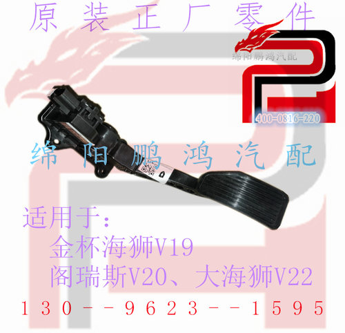 金杯大海狮V19阁瑞斯V20锐驰V22 2TZ电子油门脚踏板模块3095082型