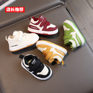 6-18个月婴幼儿学步鞋秋冬款男宝宝板鞋软底1-3岁2女童aj运动鞋潮