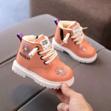 Martens, утепленные ботинки, демисезонные детские короткие сапоги для раннего возраста, популярно в интернете, мягкая подошва