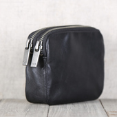 深山九处手工牛皮零钱包 休闲小包情侣款 真皮短款 钱包钱夹卡包